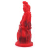MONSTERED Gode Sklirt 21 x 7cm Rouge